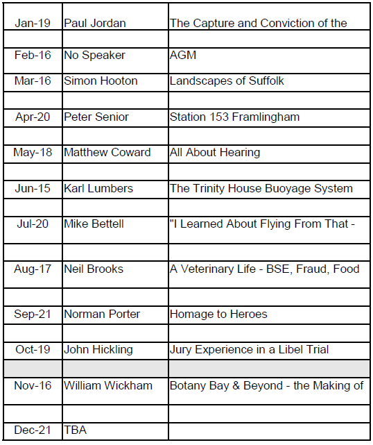 Programme
